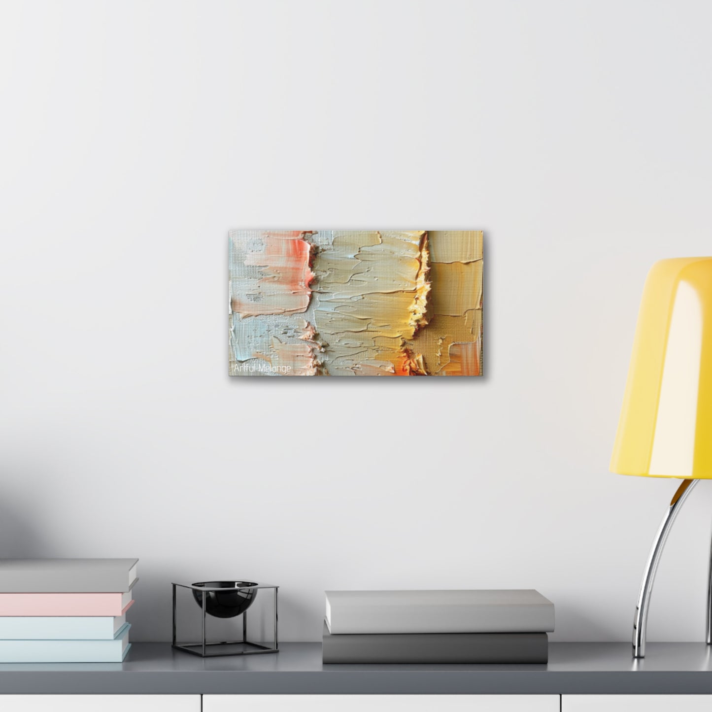 Primary Elegance: A Symphony of Sophistication Canvas Print