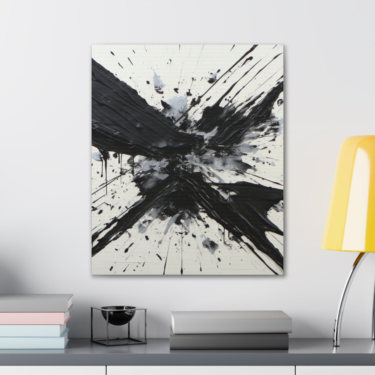 Acrylic Abstract Canvas Print - Richly Textured Artistry