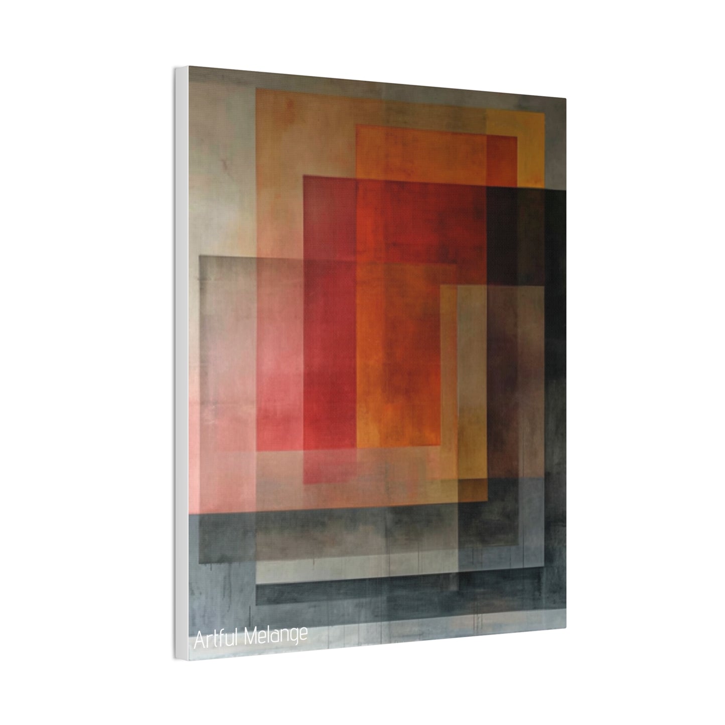 Primary Elegance: A Symphony of Sophistication Canvas Print