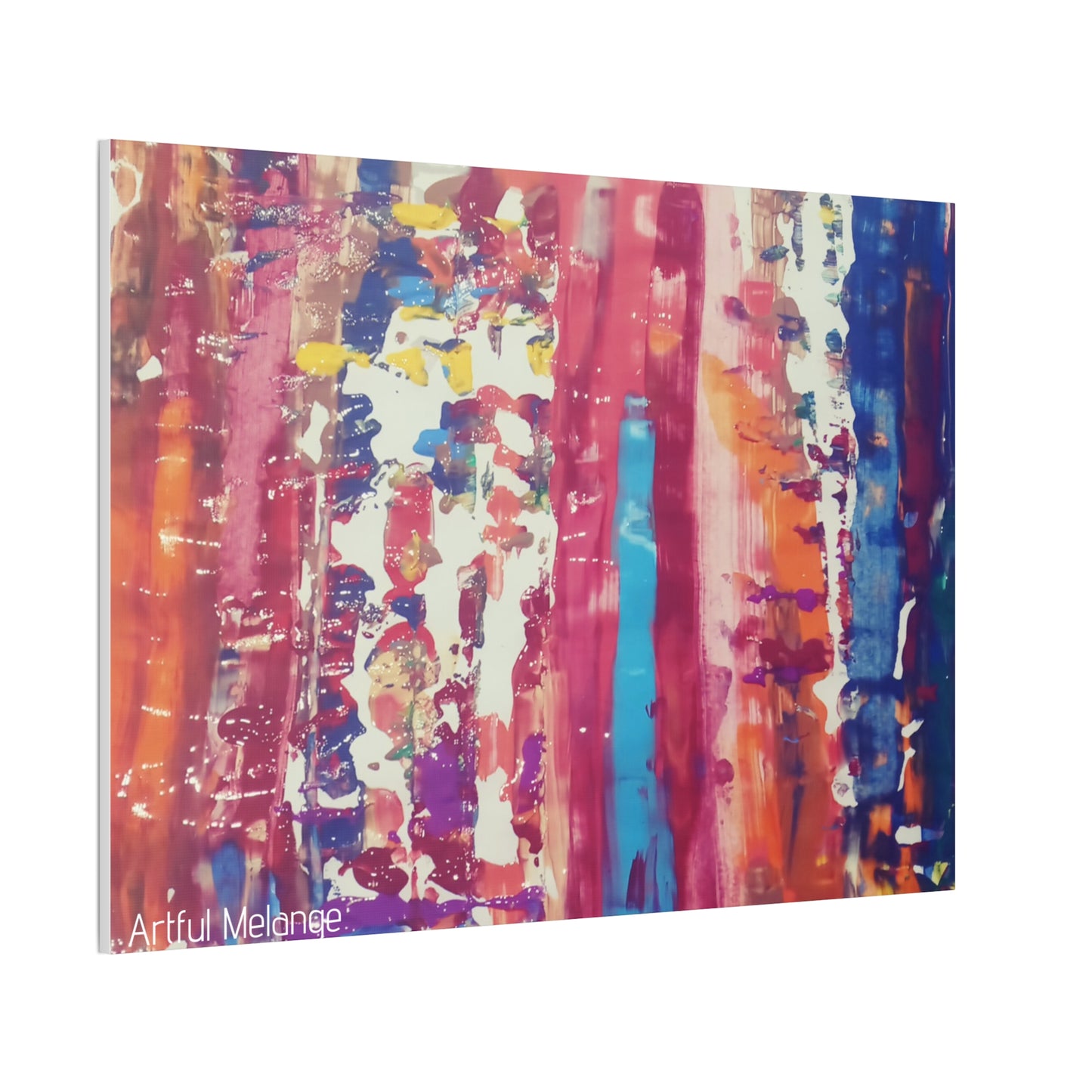 Primary Elegance: A Symphony of Sophistication Canvas Print