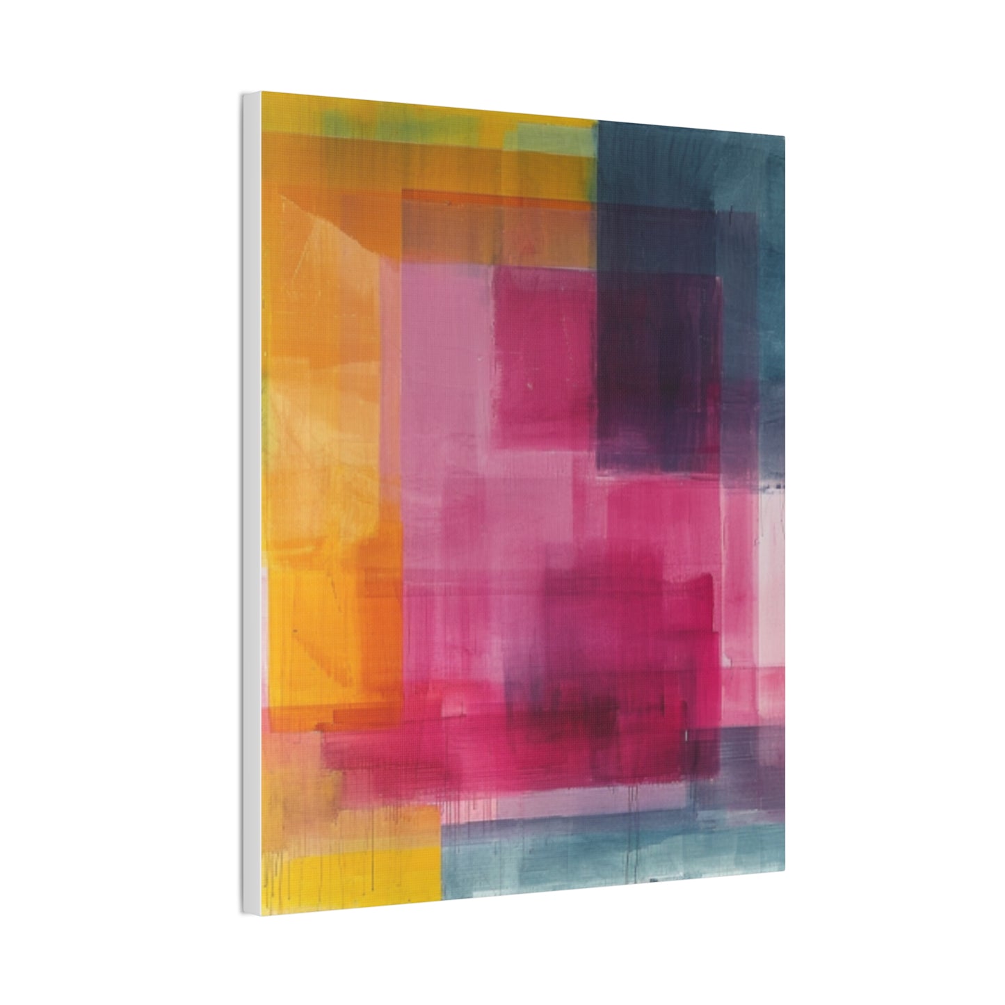 Primary Elegance: A Symphony of Sophistication Canvas Print