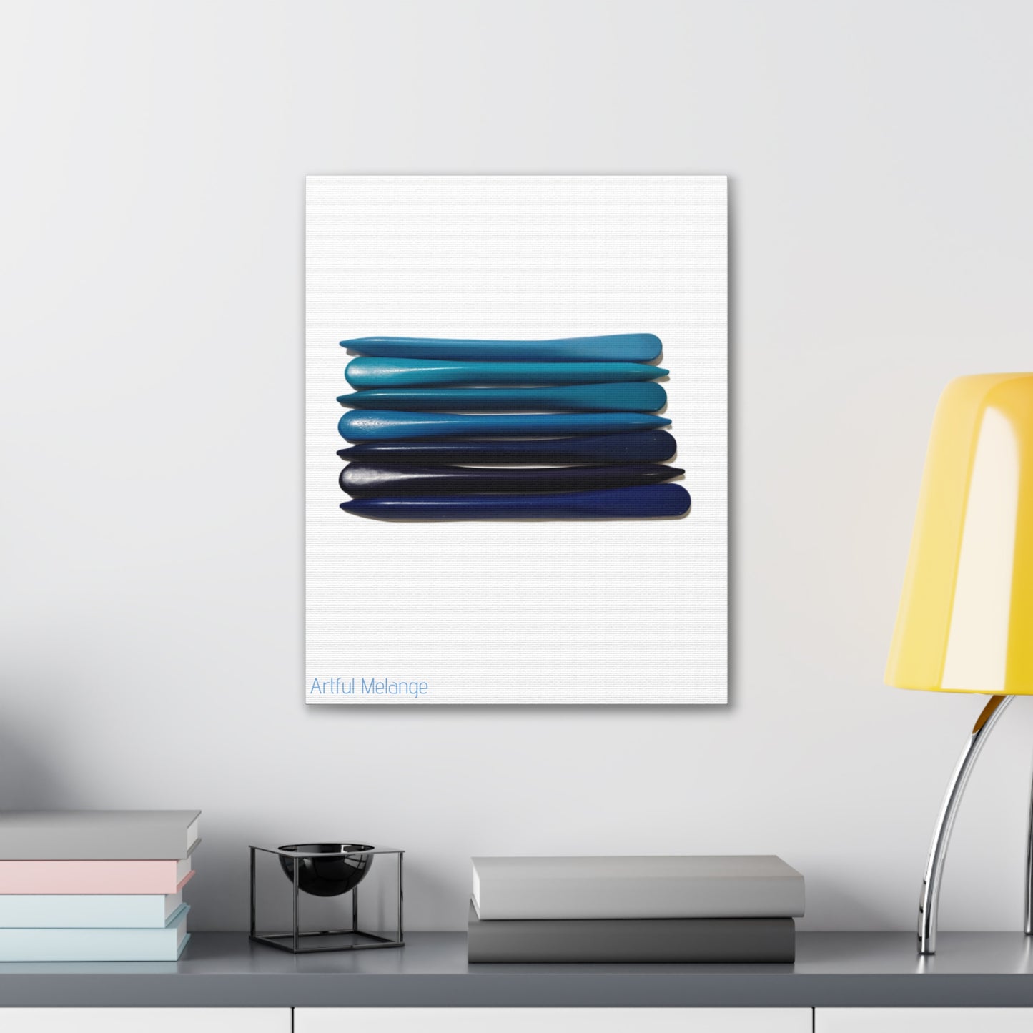 Spectrum Stacks: A Colorful Daydream in Posters and Canvas Prints