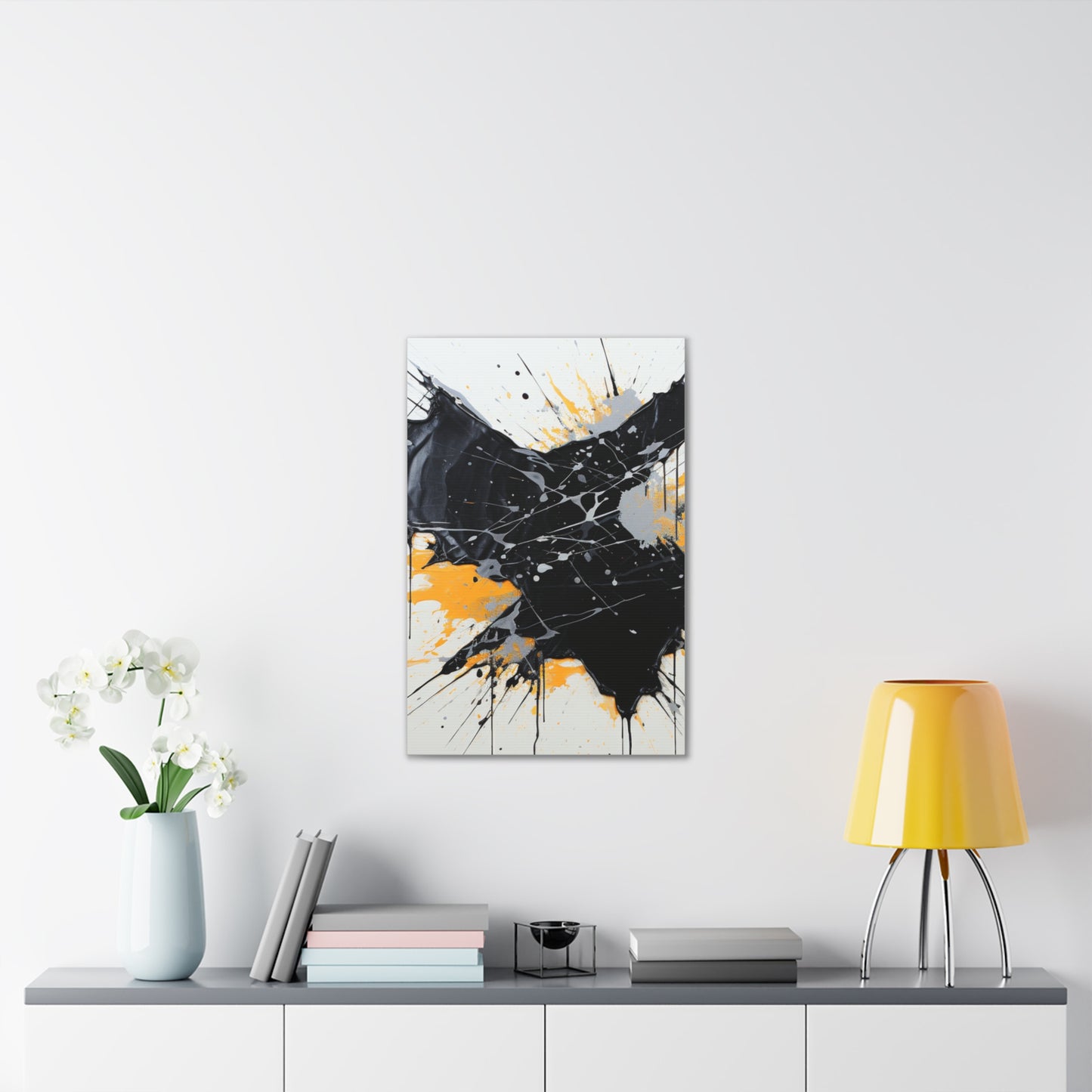 Acrylic Abstract Canvas Print - Richly Textured Artistry