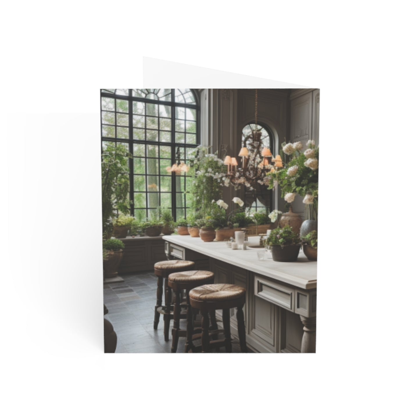 Elegant Kitchen Note Cards (1, 10, 30, and 50pcs)