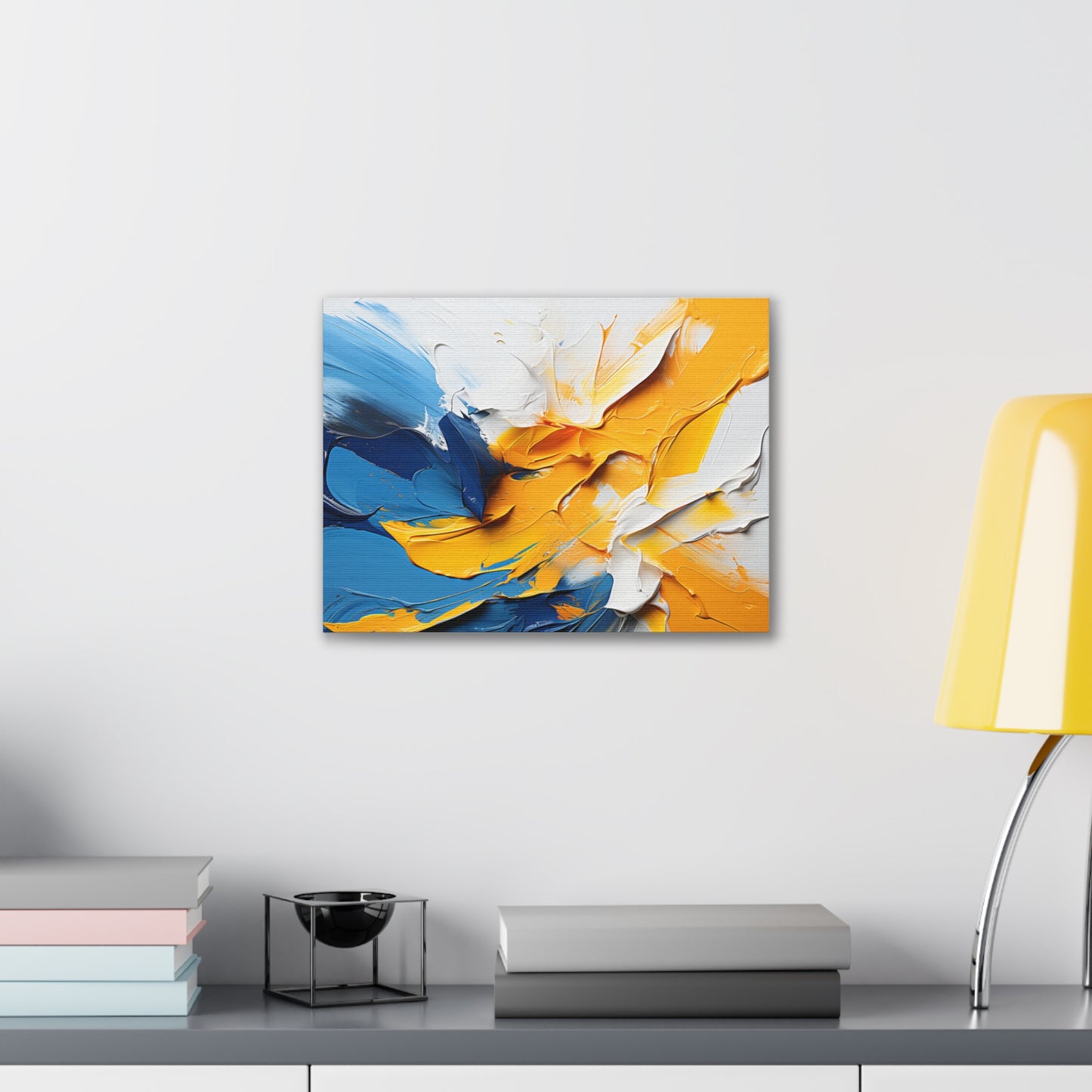 Timeless Elegance: Refined Vibrant Hues Canvas Print for Sophisticated Living Spaces