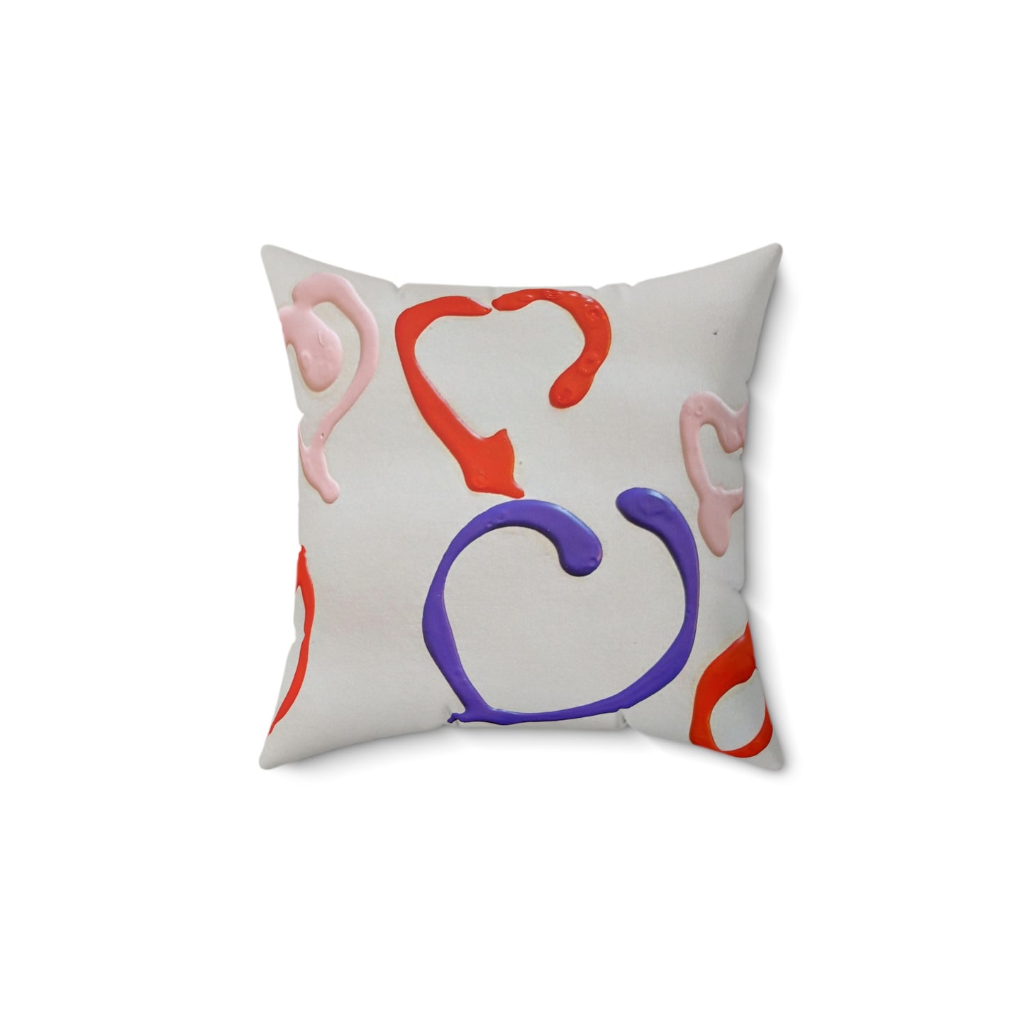 Artistic Abstractions: Abstract Acrylic Art Pillows Collection