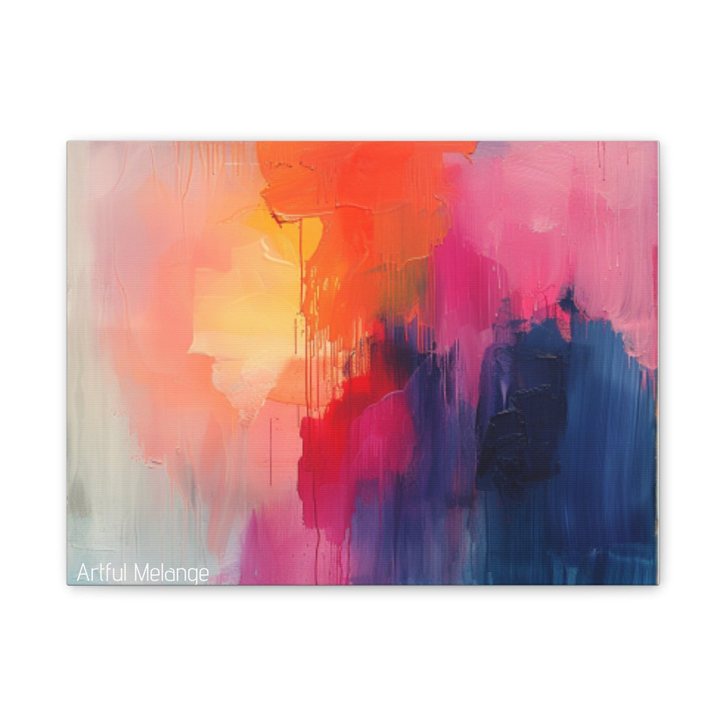 Primary Elegance: A Symphony of Sophistication Canvas Print