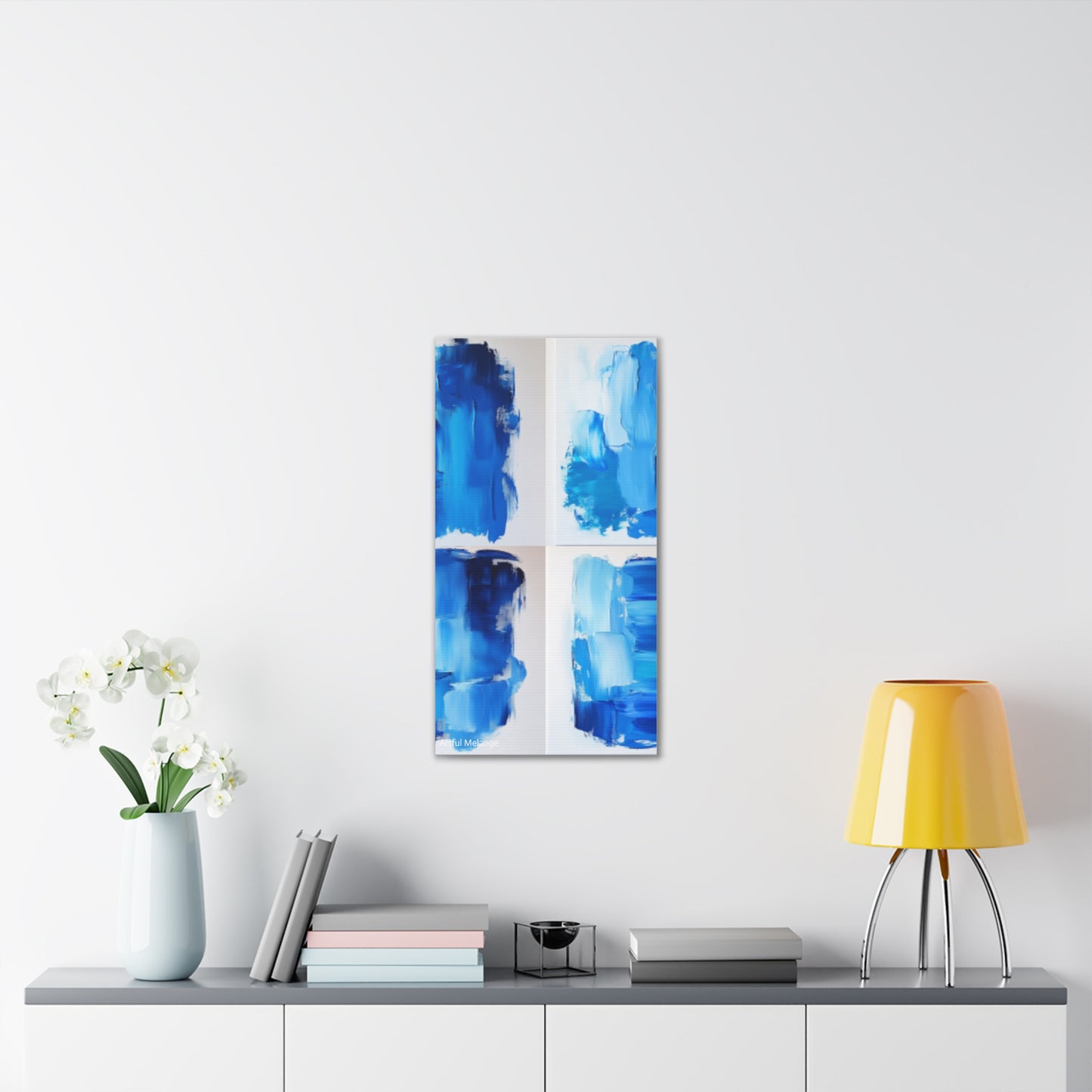 Acrylic Abstract Canvas Print - Richly Textured Artistry