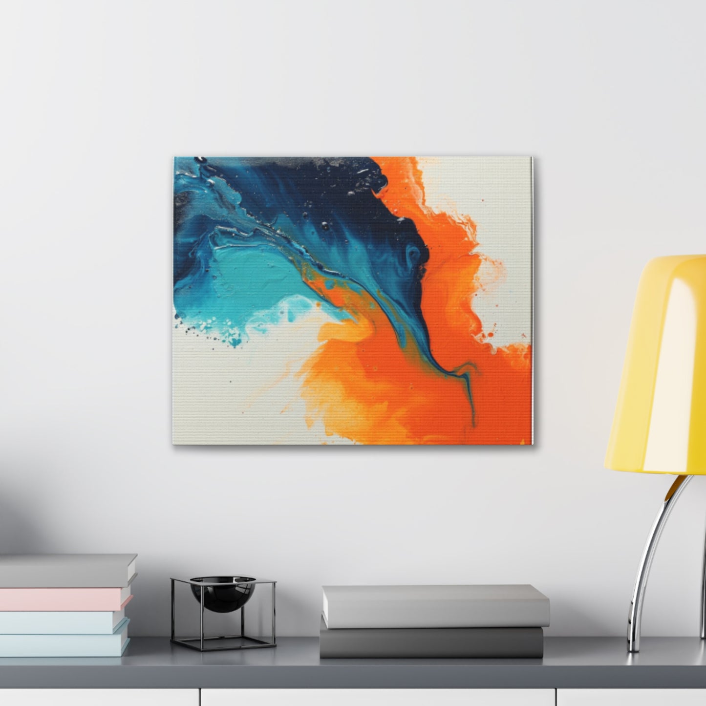 Primary Elegance: A Symphony of Sophistication Canvas Print