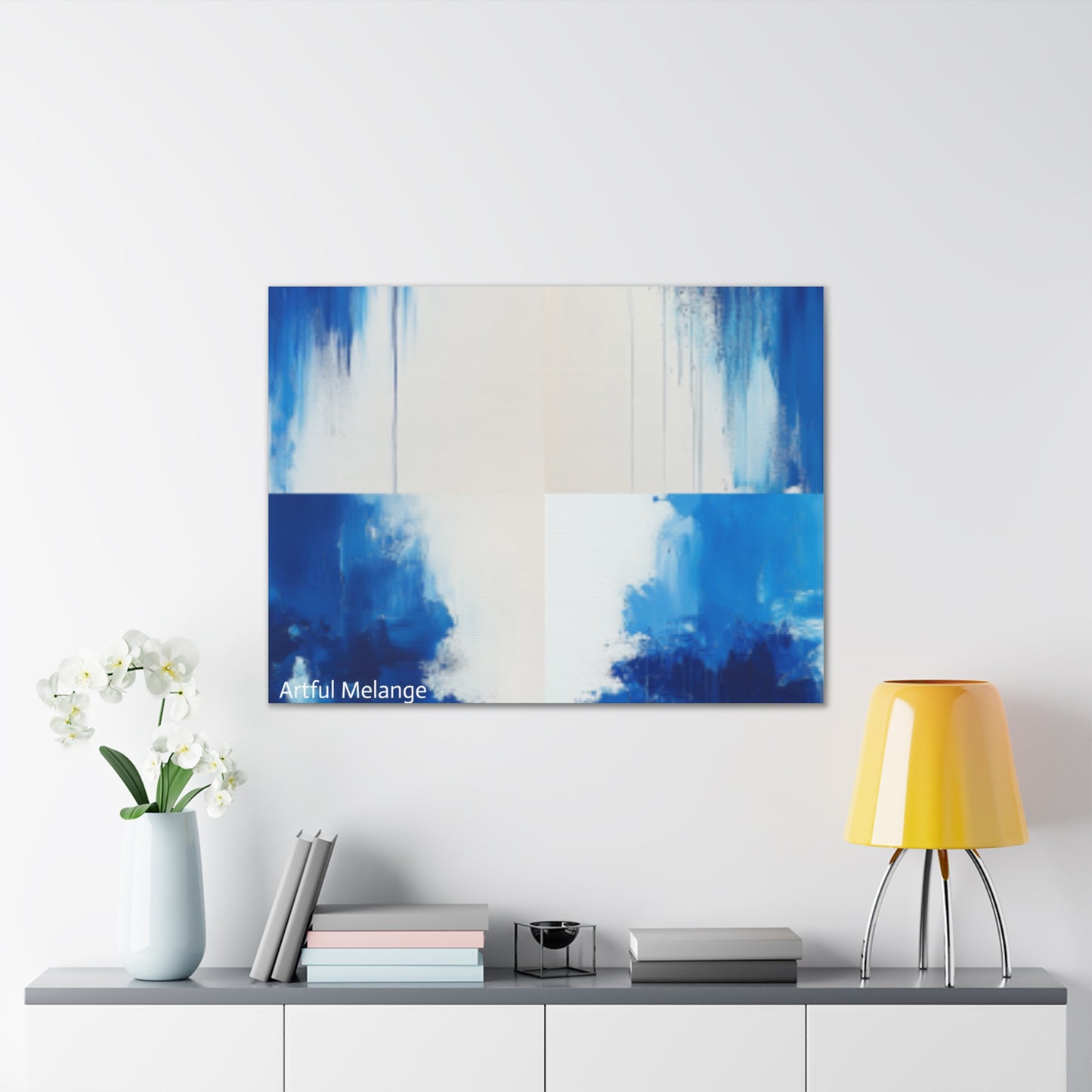 Acrylic Abstract Canvas Print - Richly Textured Artistry