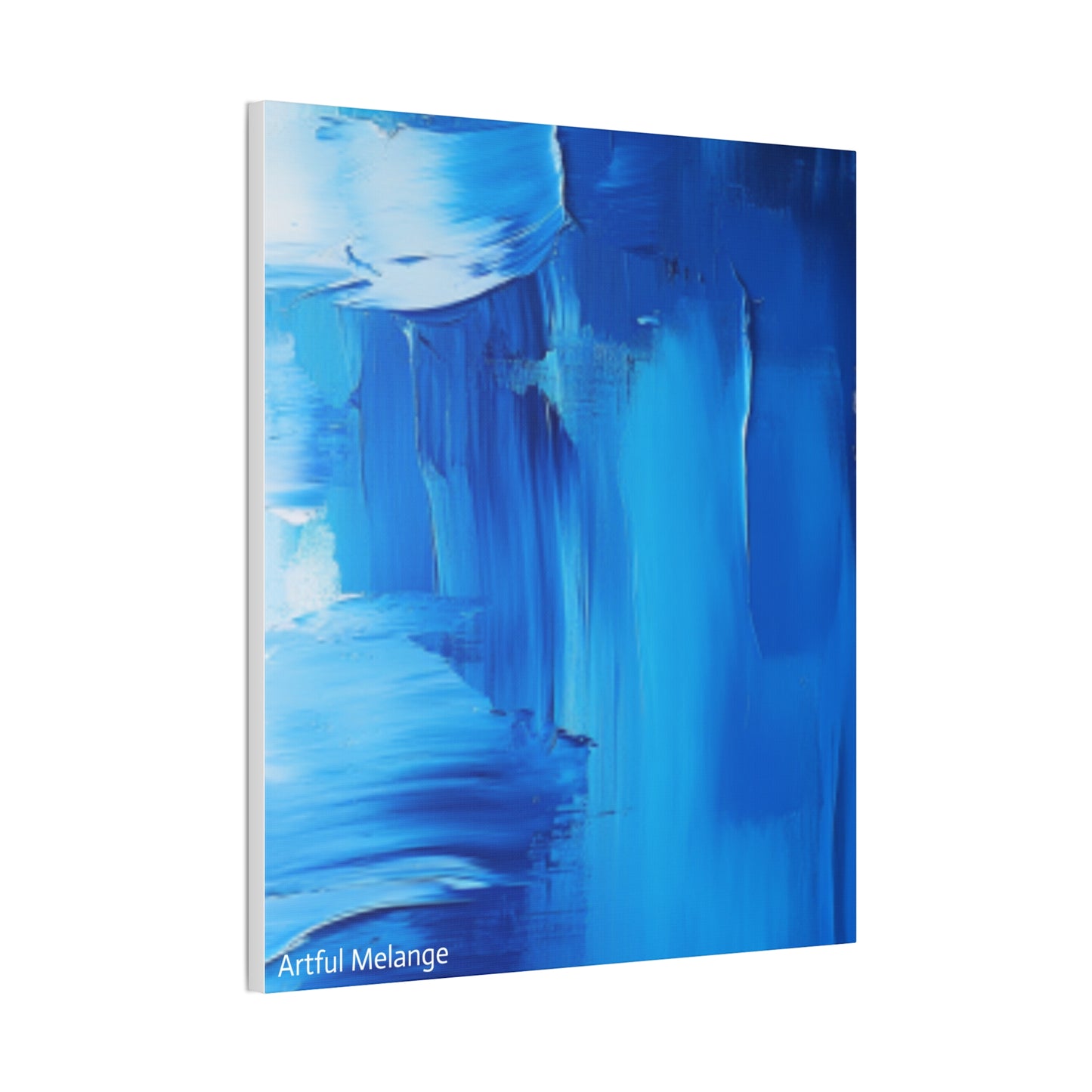 Acrylic Abstract Canvas Print - Richly Textured Artistry