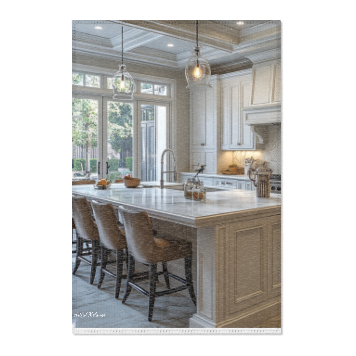 French Country Kitchen Area Rug