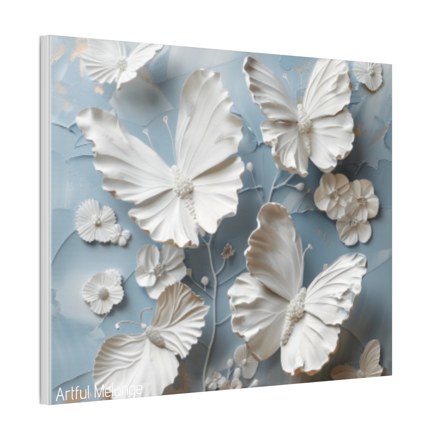 Fluttering Dreams: Butterfly Canvas Print Collection