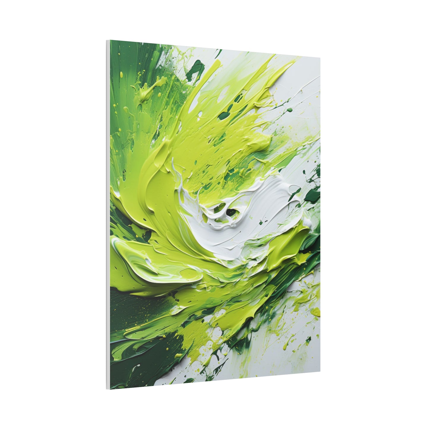 Acrylic Abstract Canvas Print - Richly Textured Artistry