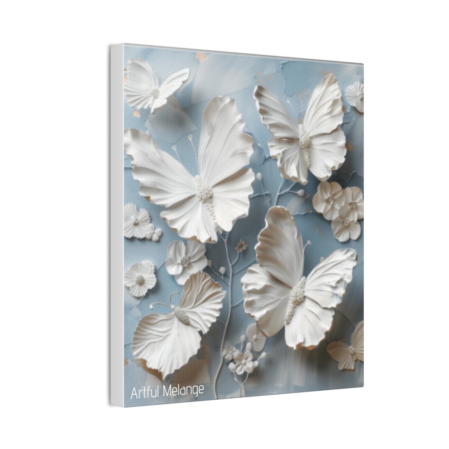 Fluttering Dreams: Butterfly Canvas Print Collection