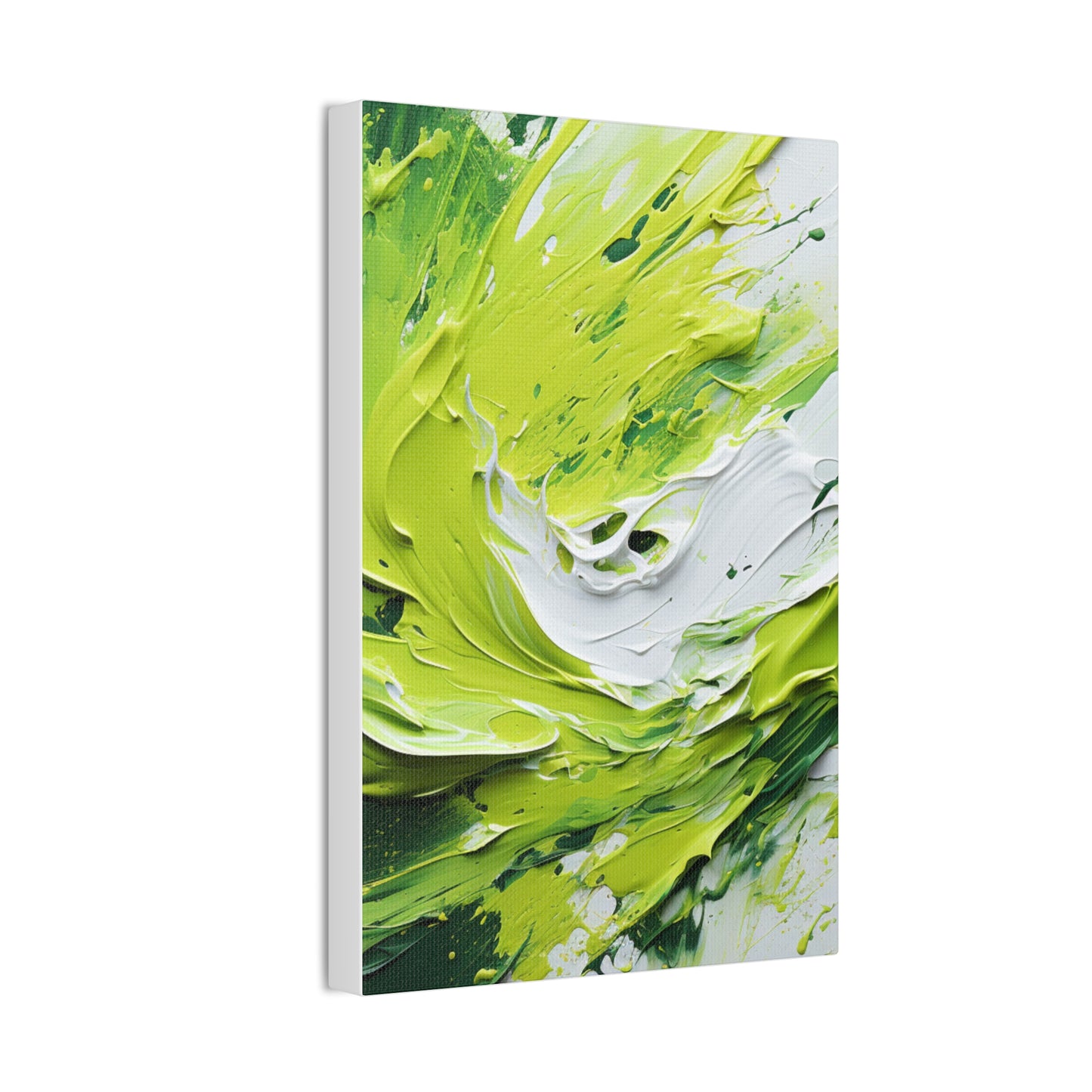 Acrylic Abstract Canvas Print - Richly Textured Artistry