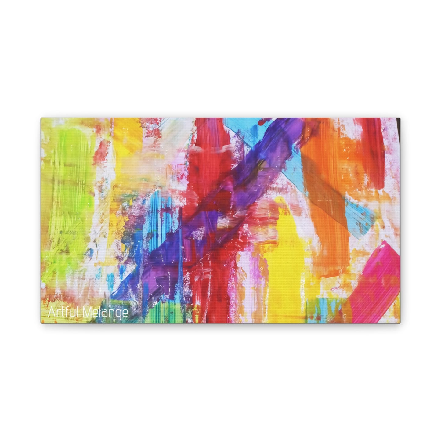 Primary Elegance: A Symphony of Sophistication Canvas Print