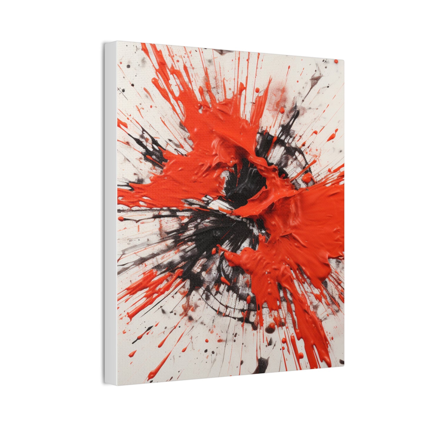 Acrylic Abstract Canvas Print - Richly Textured Artistry