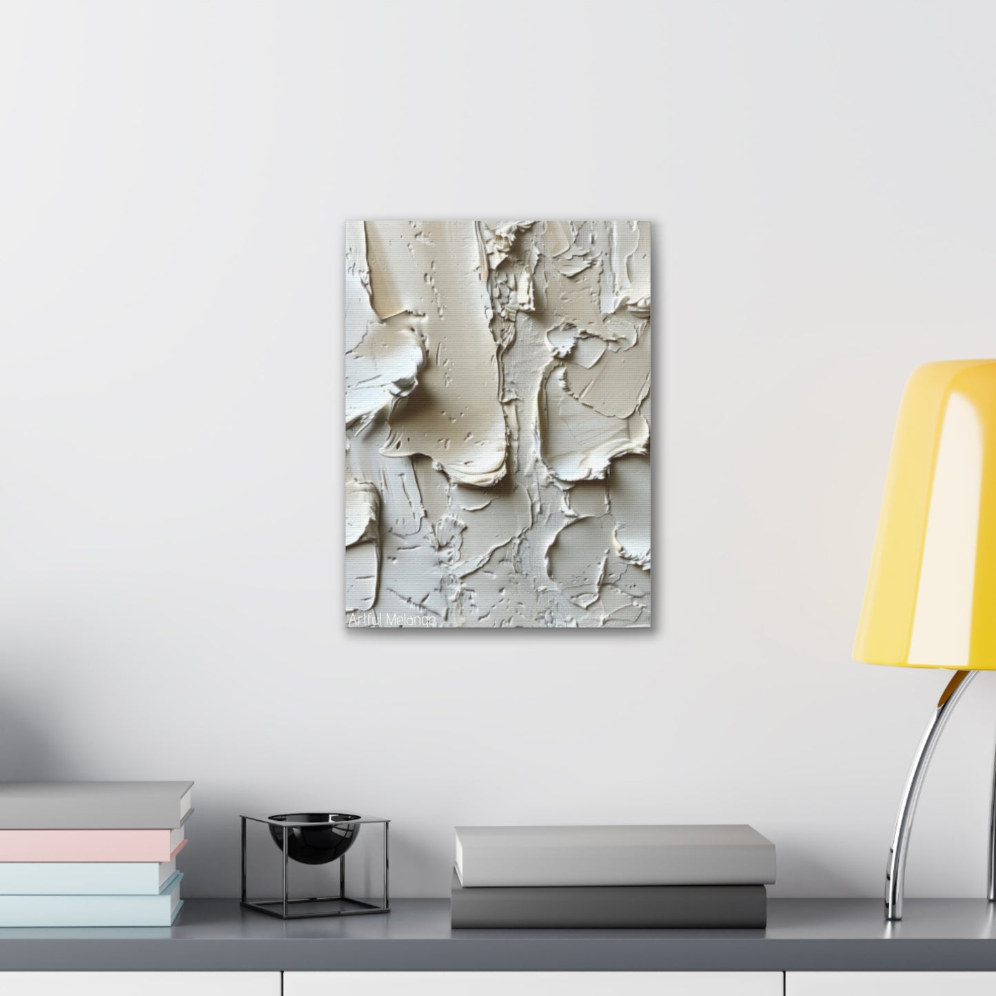 Primary Elegance: A Symphony of Sophistication Canvas Print