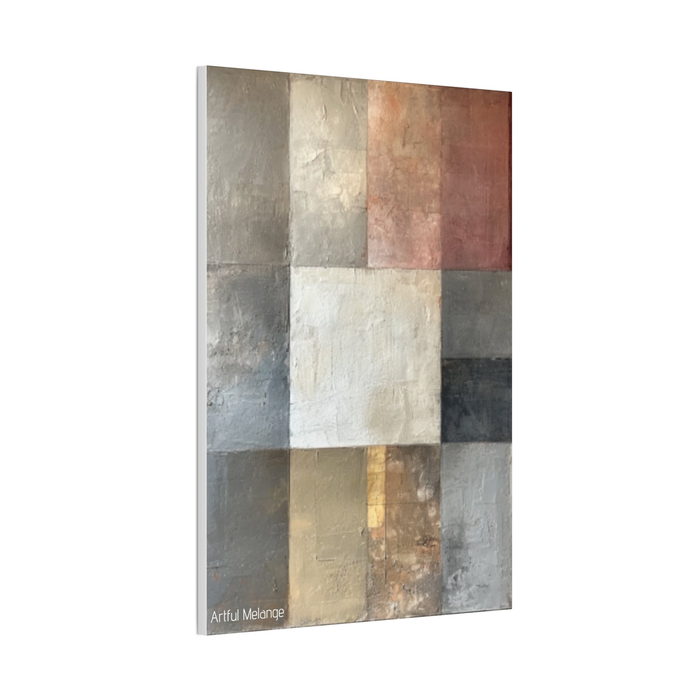 Primary Elegance: A Symphony of Sophistication Canvas Print