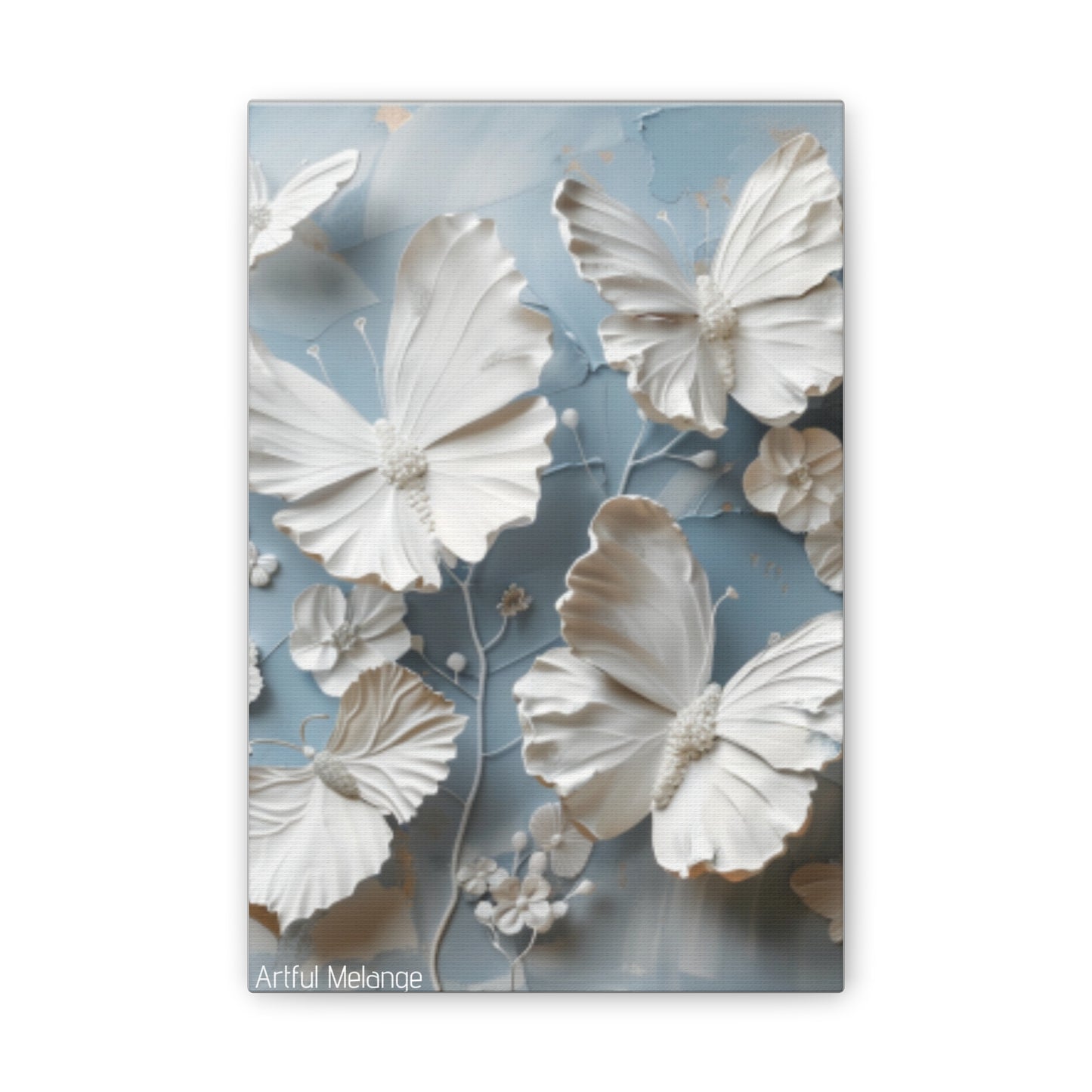 Fluttering Dreams: Butterfly Canvas Print Collection