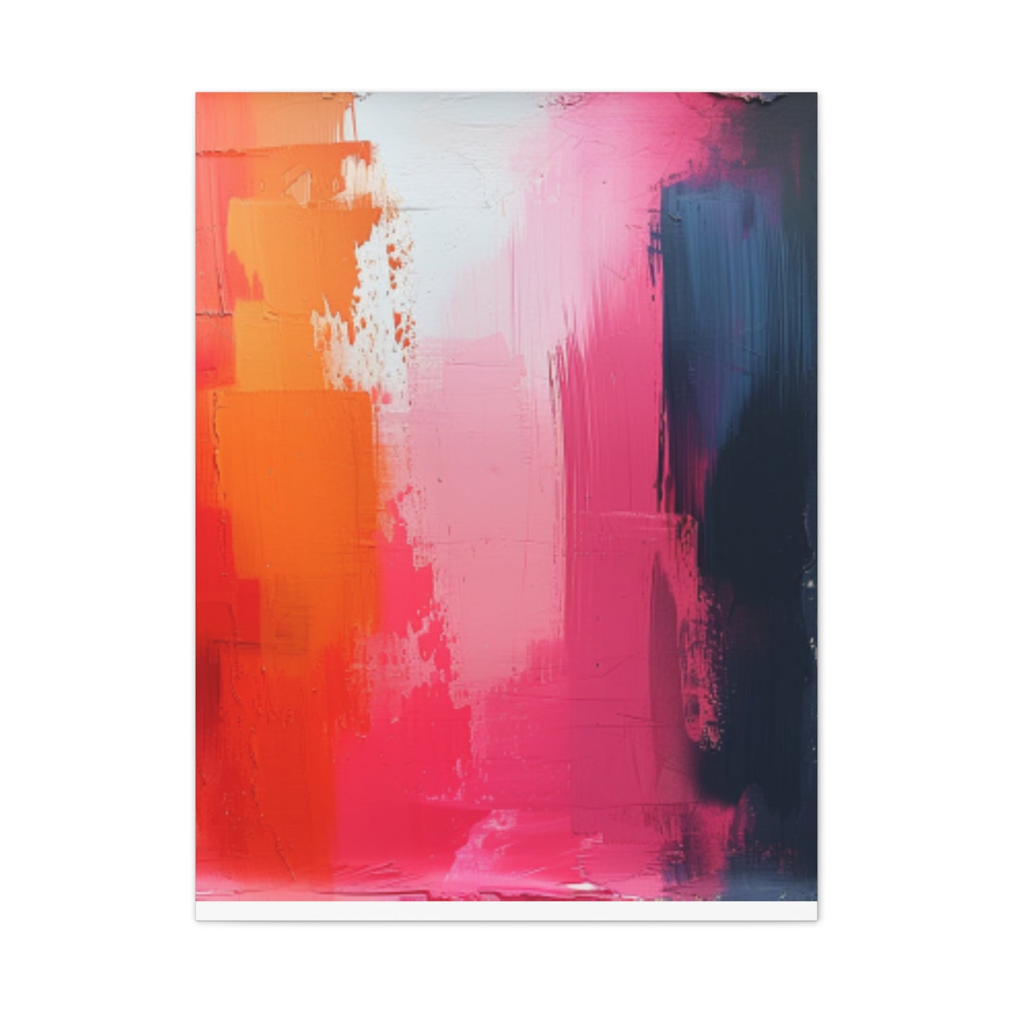 In The Pink: A Symphony of Sophistication Canvas Print