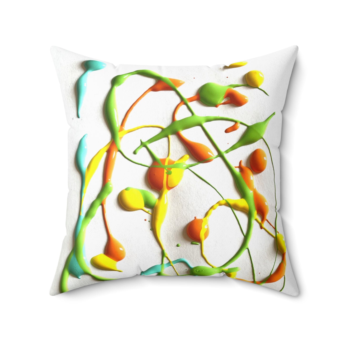 Artistic Abstractions: Abstract Acrylic Art Pillows Collection