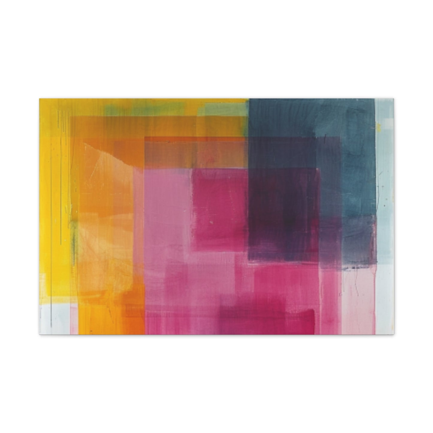 Primary Elegance: A Symphony of Sophistication Canvas Print