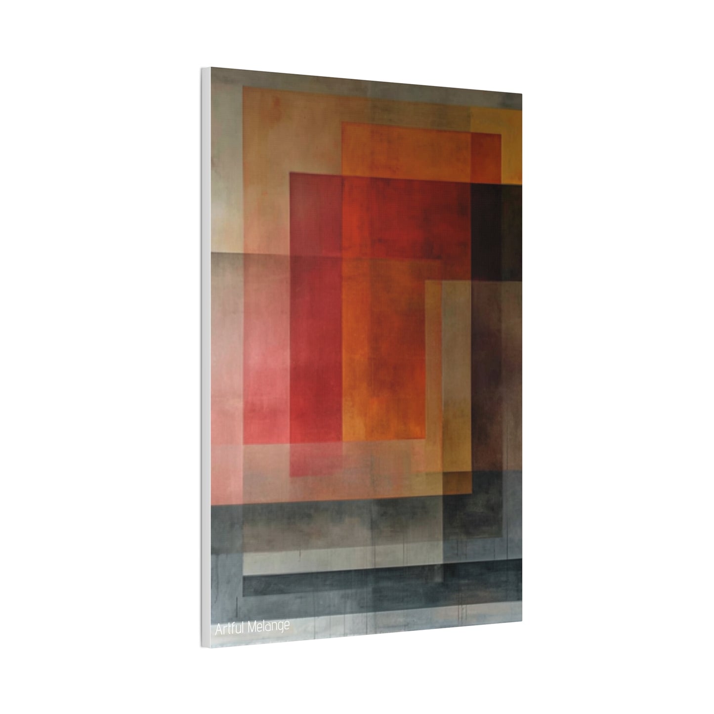 Primary Elegance: A Symphony of Sophistication Canvas Print