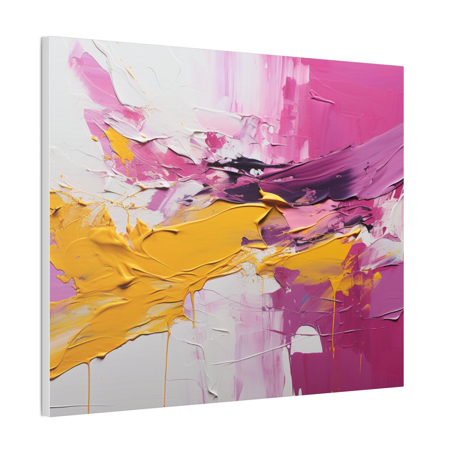 Primary Elegance: A Symphony of Sophistication Canvas Print