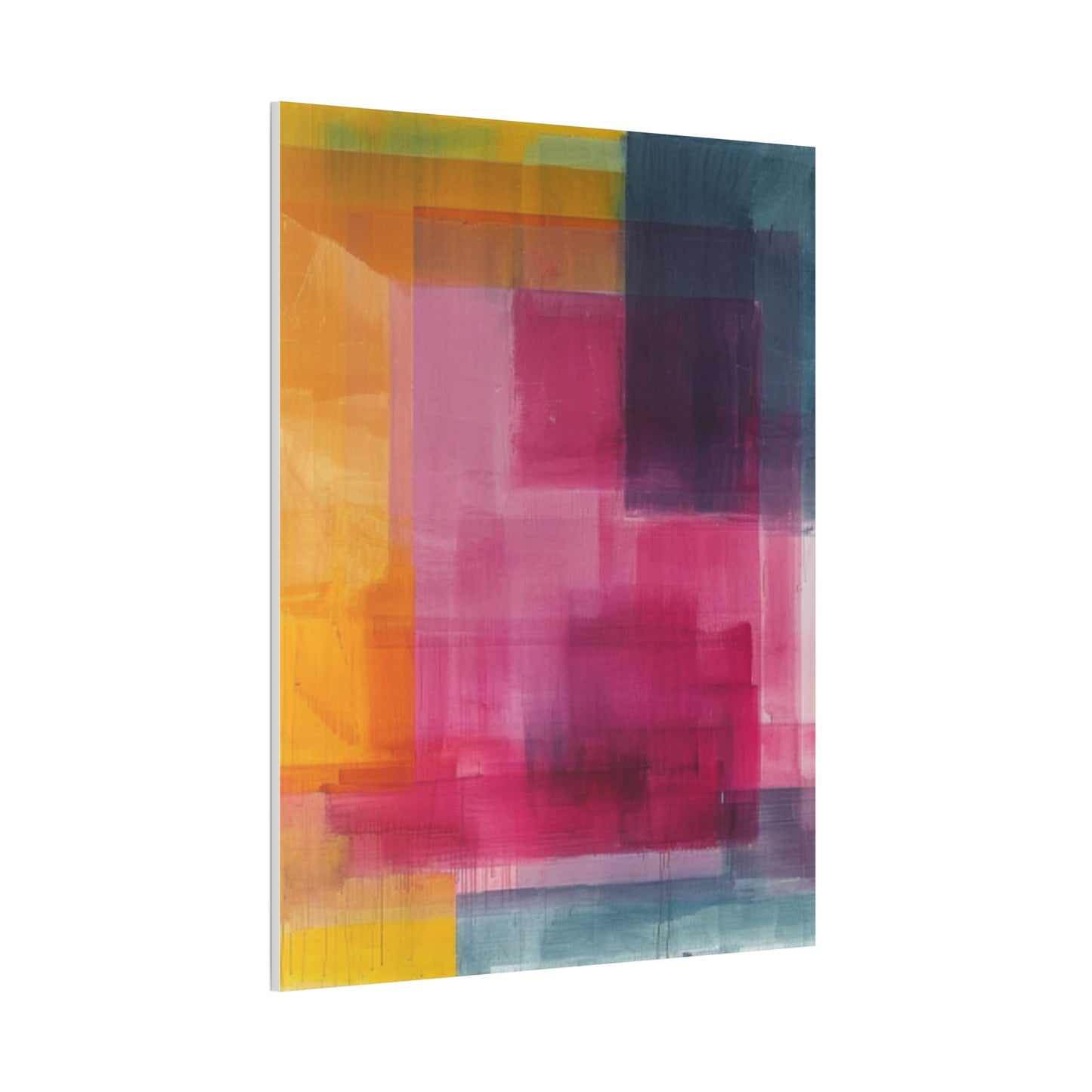 Primary Elegance: A Symphony of Sophistication Canvas Print