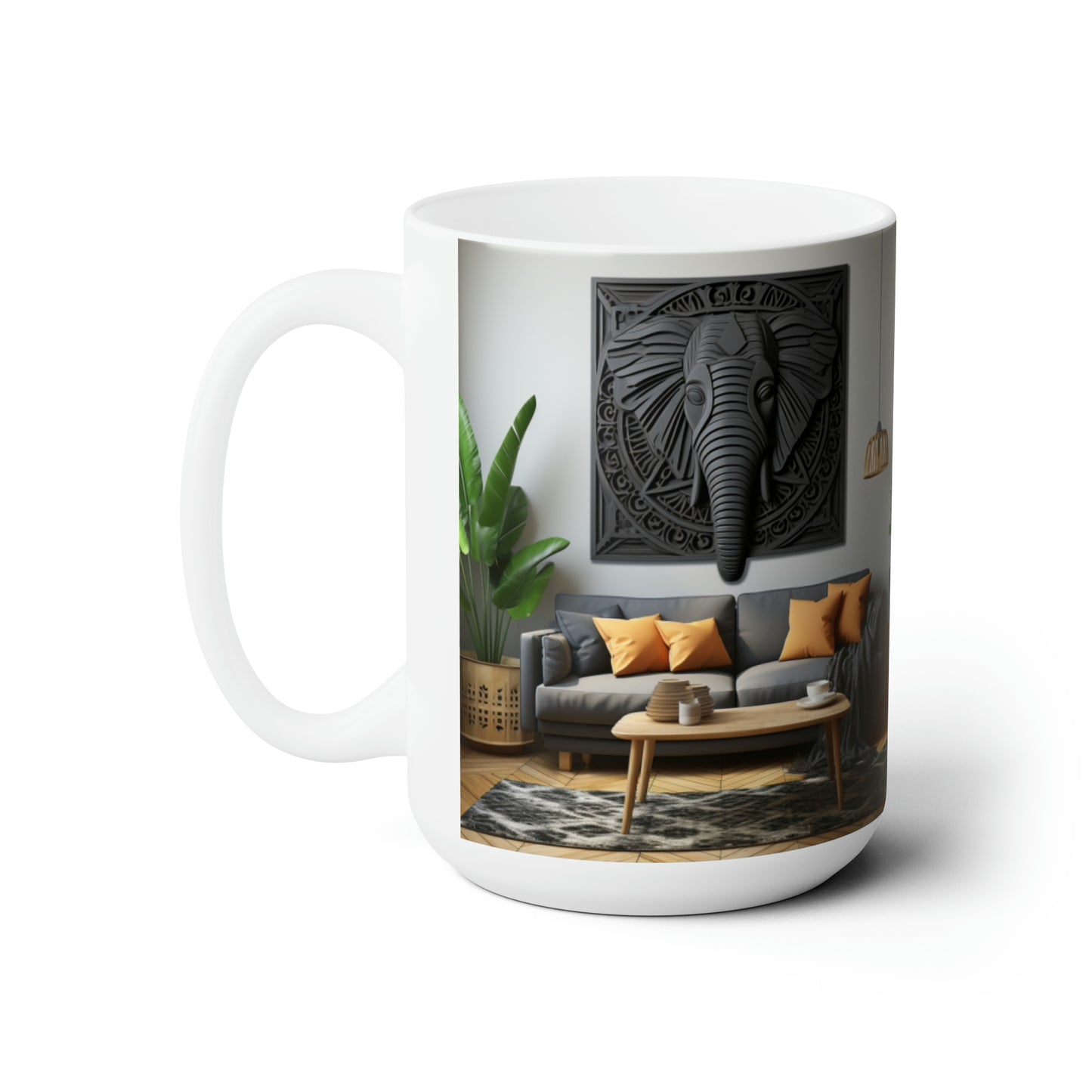 Melanin Magic Ceramic Mug 15oz