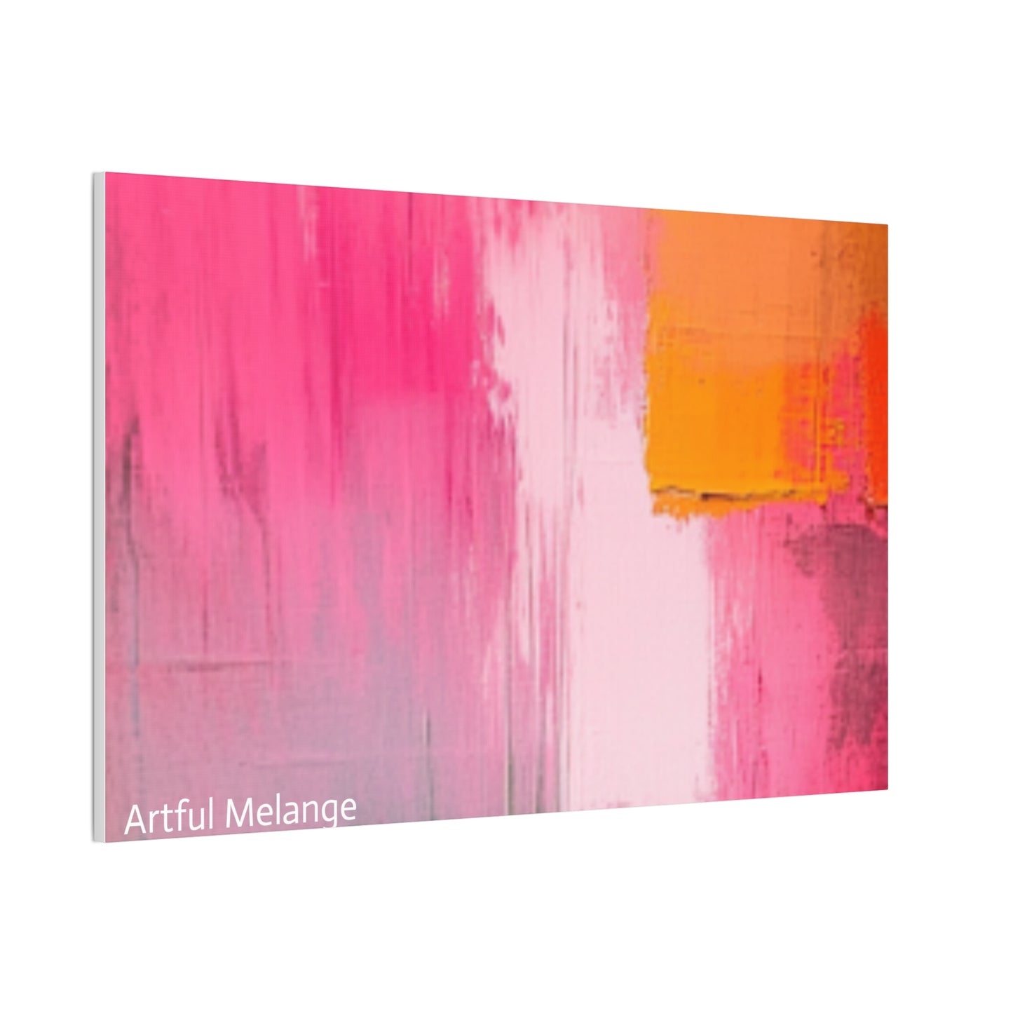 Acrylic Abstract Canvas Print - Richly Textured Artistry