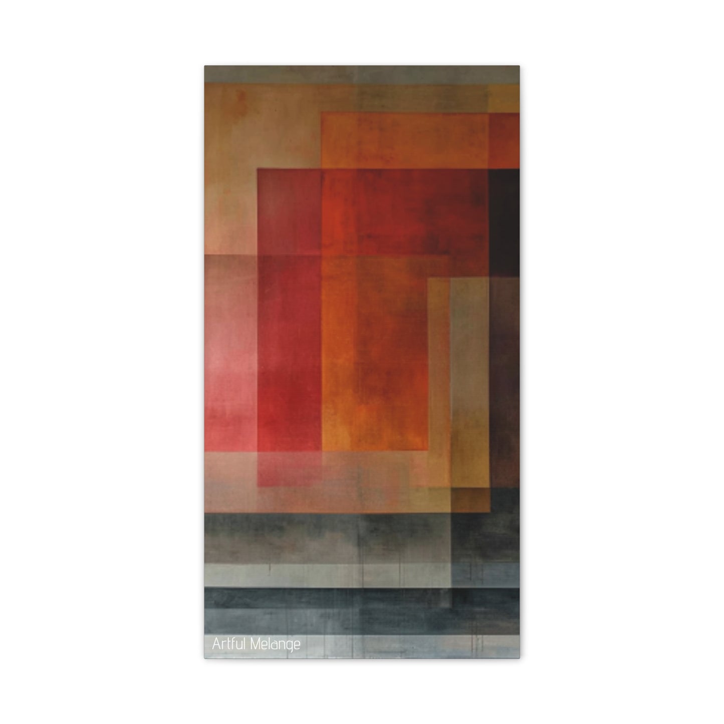 Primary Elegance: A Symphony of Sophistication Canvas Print