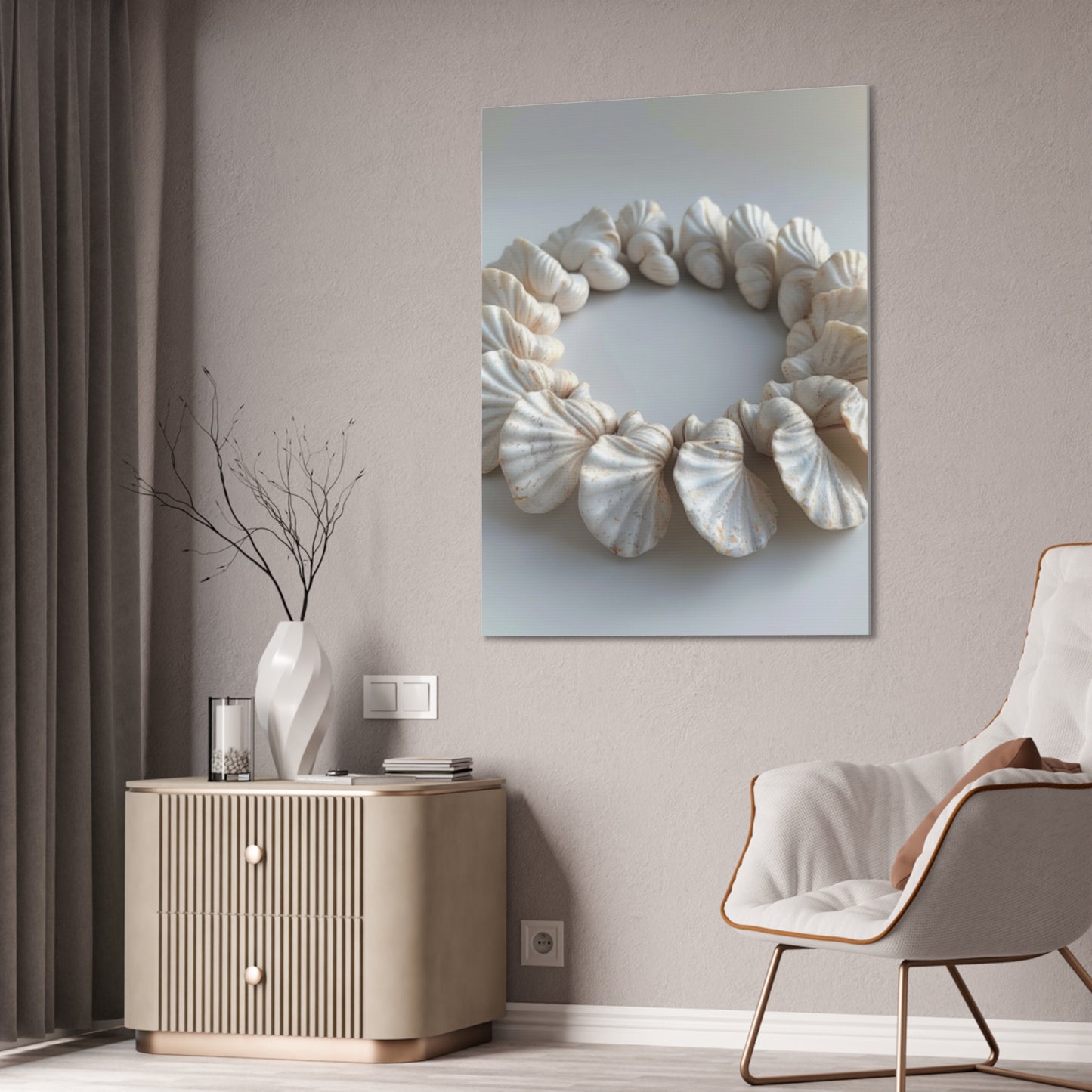 Seashell Serenity Canvas Print