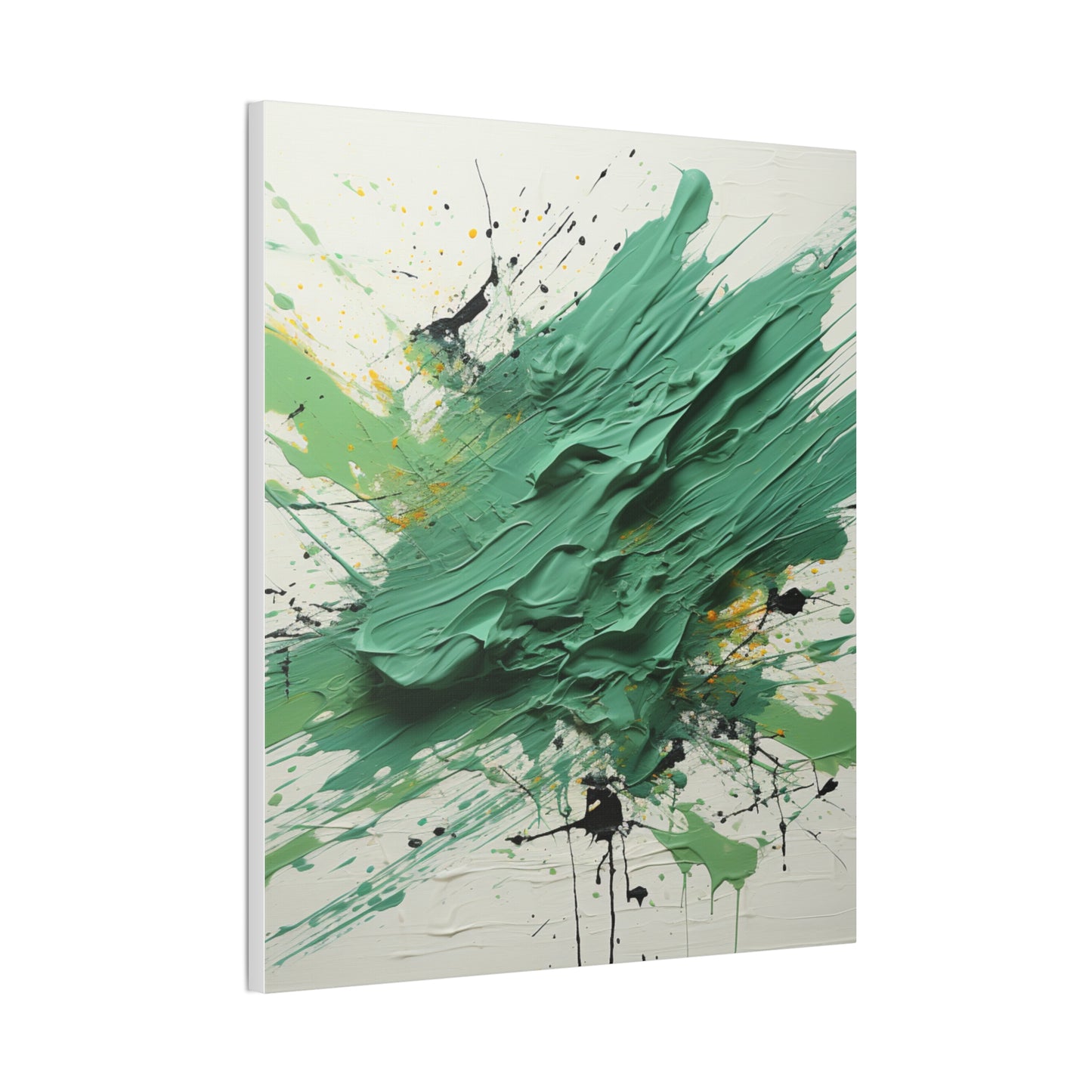 Acrylic Abstract Canvas Print - Richly Textured Artistry