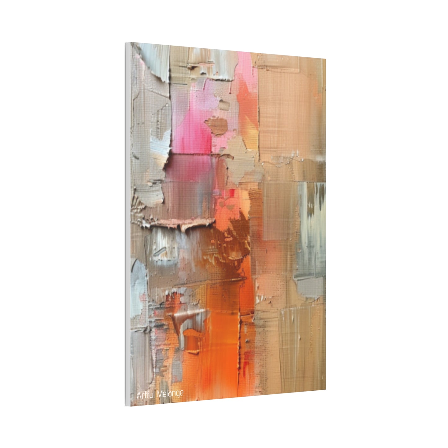 Primary Elegance: A Symphony of Sophistication Canvas Print