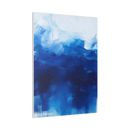 Acrylic Abstract Canvas Print - Richly Textured Artistry