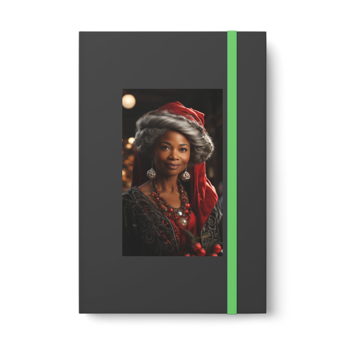 Queen Claus Cover Color Contrast Hardback Journal