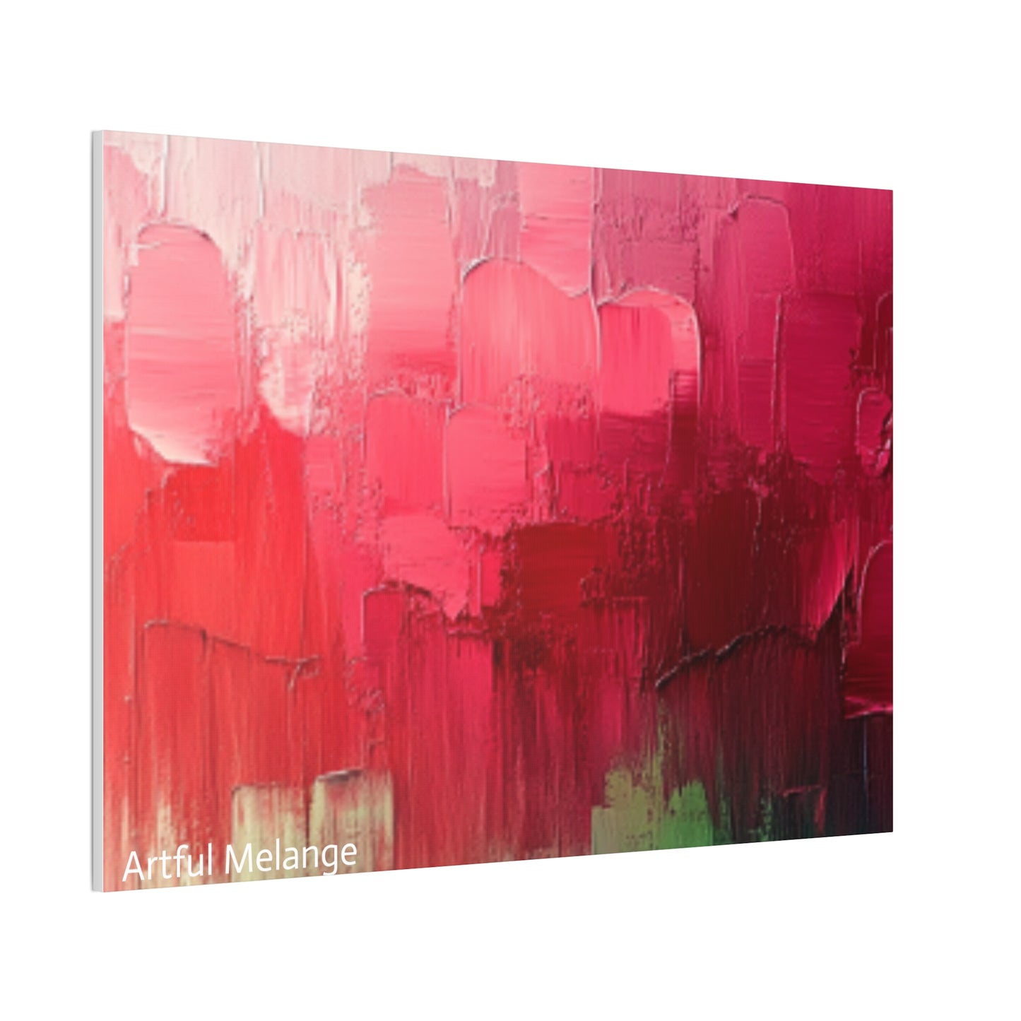 Acrylic Abstract Canvas Print - Richly Textured Artistry