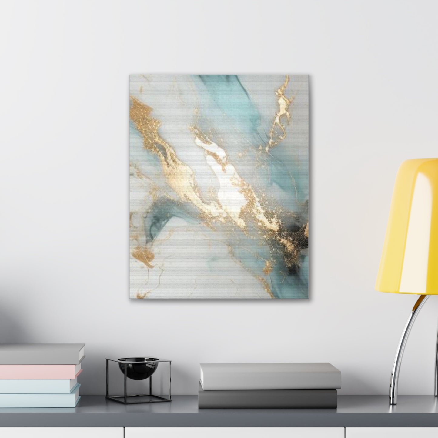 Gold Elegance: A Symphony of Sophistication Canvas Print