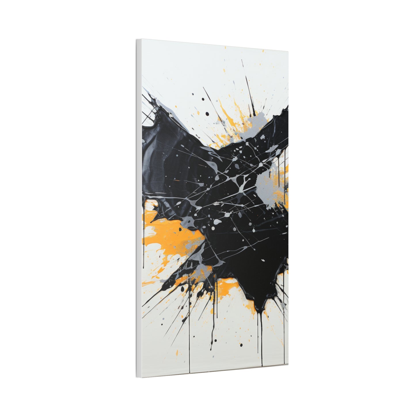 Acrylic Abstract Canvas Print - Richly Textured Artistry