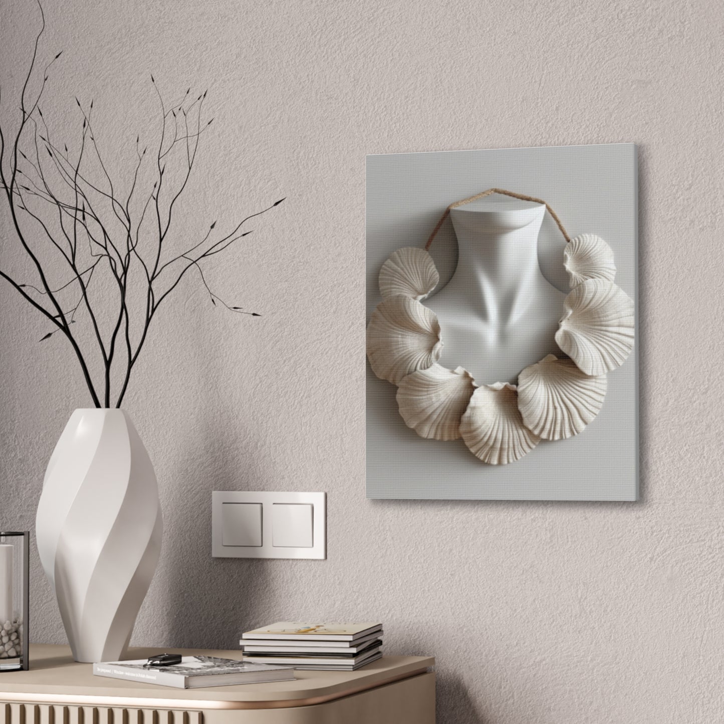 Seashell Serenity Canvas Print