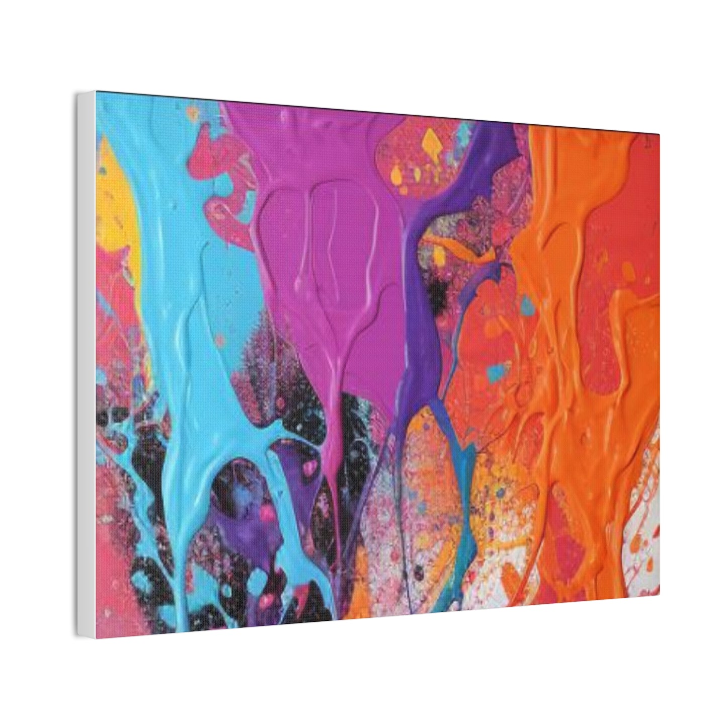 Primary Elegance: A Symphony of Sophistication Canvas Print