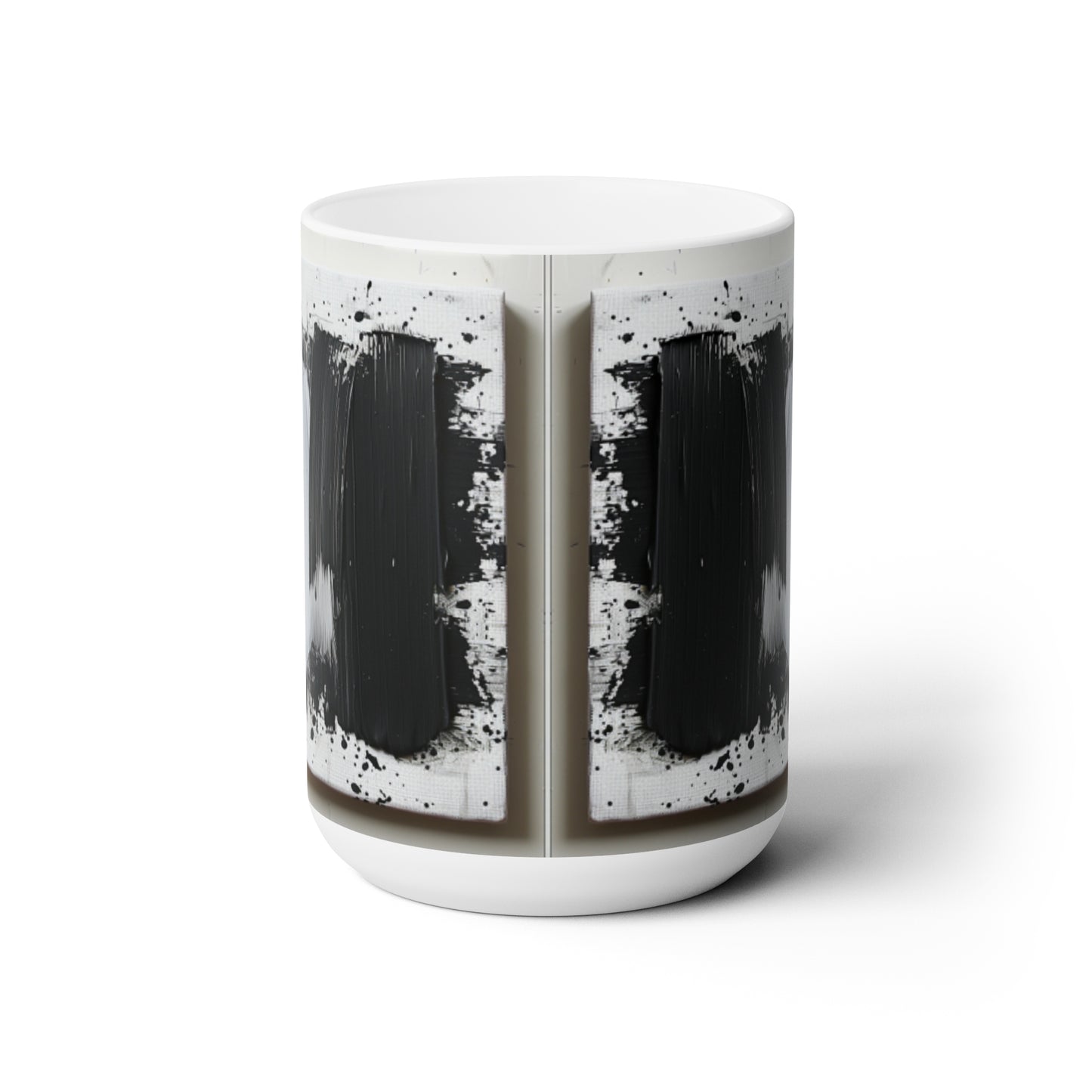 Artsy Abstract Ceramic Mug 15oz