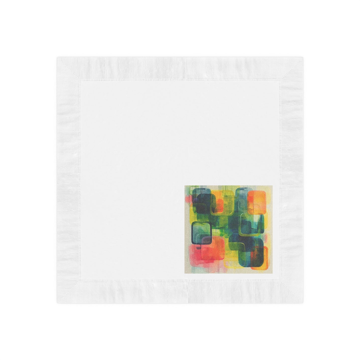 ChromaBlend™ Artistry Abstract Art Napkins”