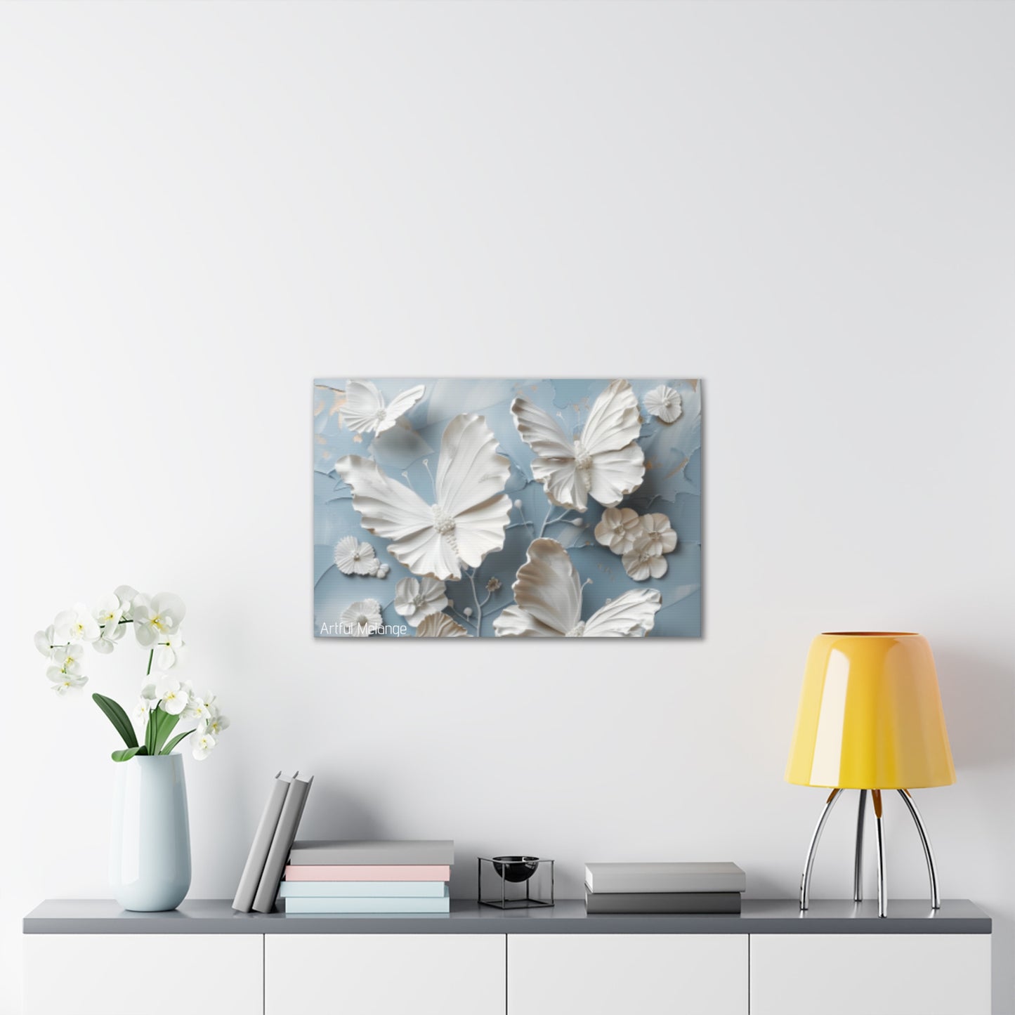 Fluttering Dreams: Butterfly Canvas Print Collection