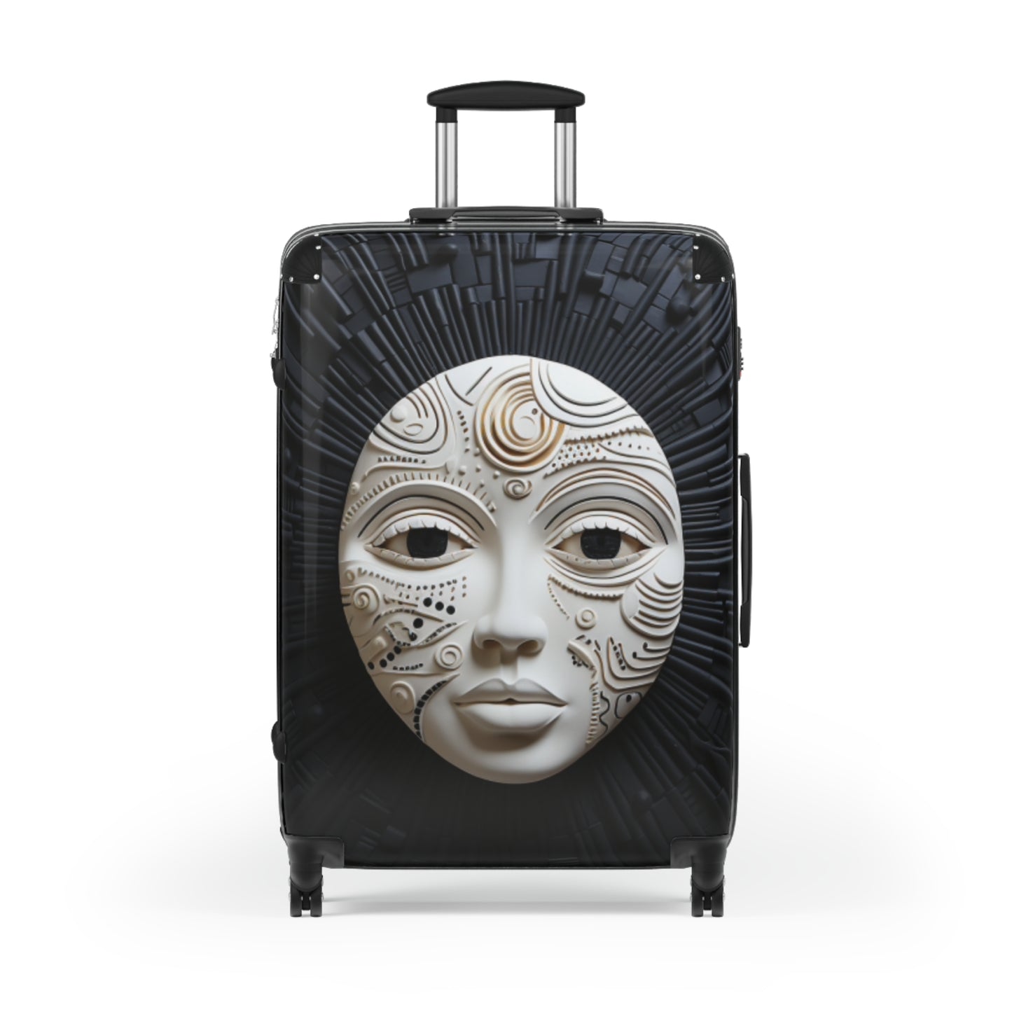 Melanated Jetsetter: Journey of Adinkra: Stylish Travel Luggage Pieces