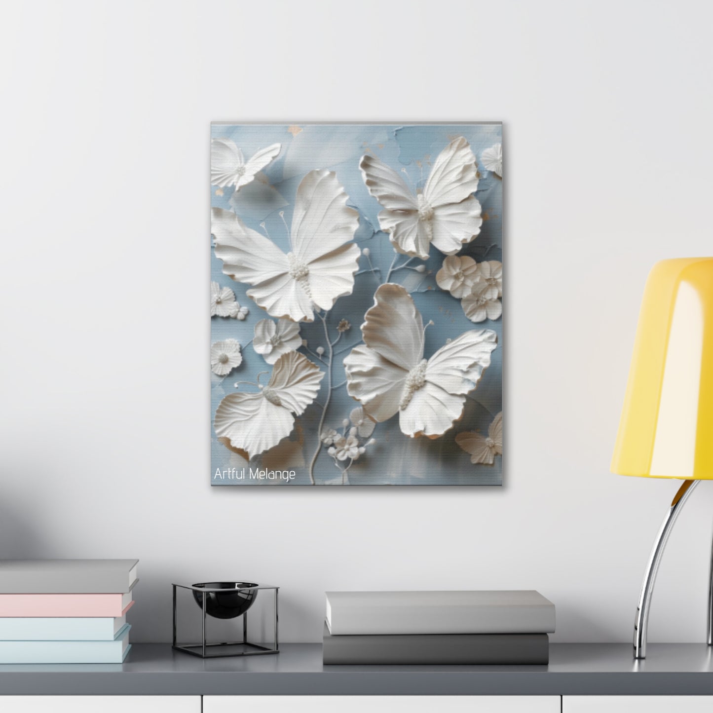 Fluttering Dreams: Butterfly Canvas Print Collection