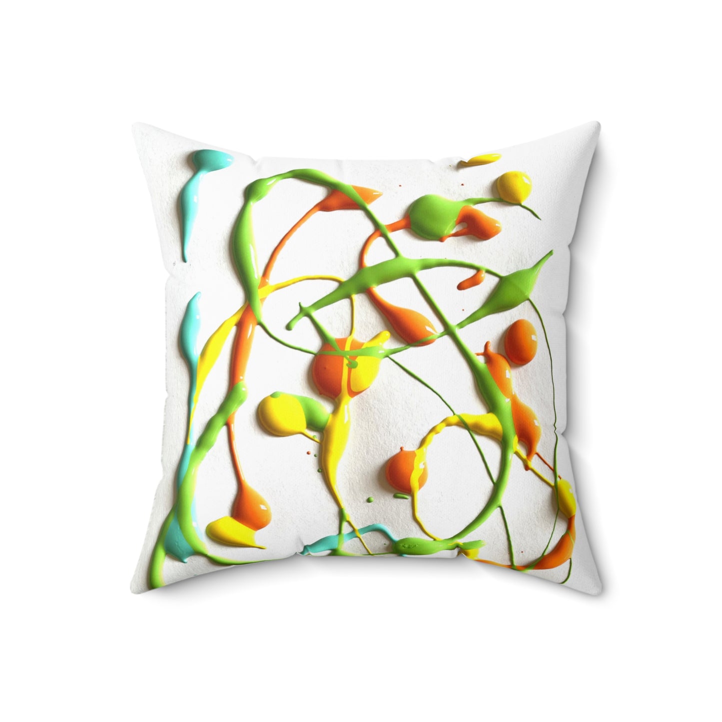 Artistic Abstractions: Abstract Acrylic Art Pillows Collection